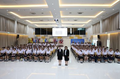 กิจกรรมปฐมนิเทศการศึกษาใหม่ ประจำปีการศึกษา 2568 คณะพยาบาลศาสตร์ สถาบันพระบรมราชชนก